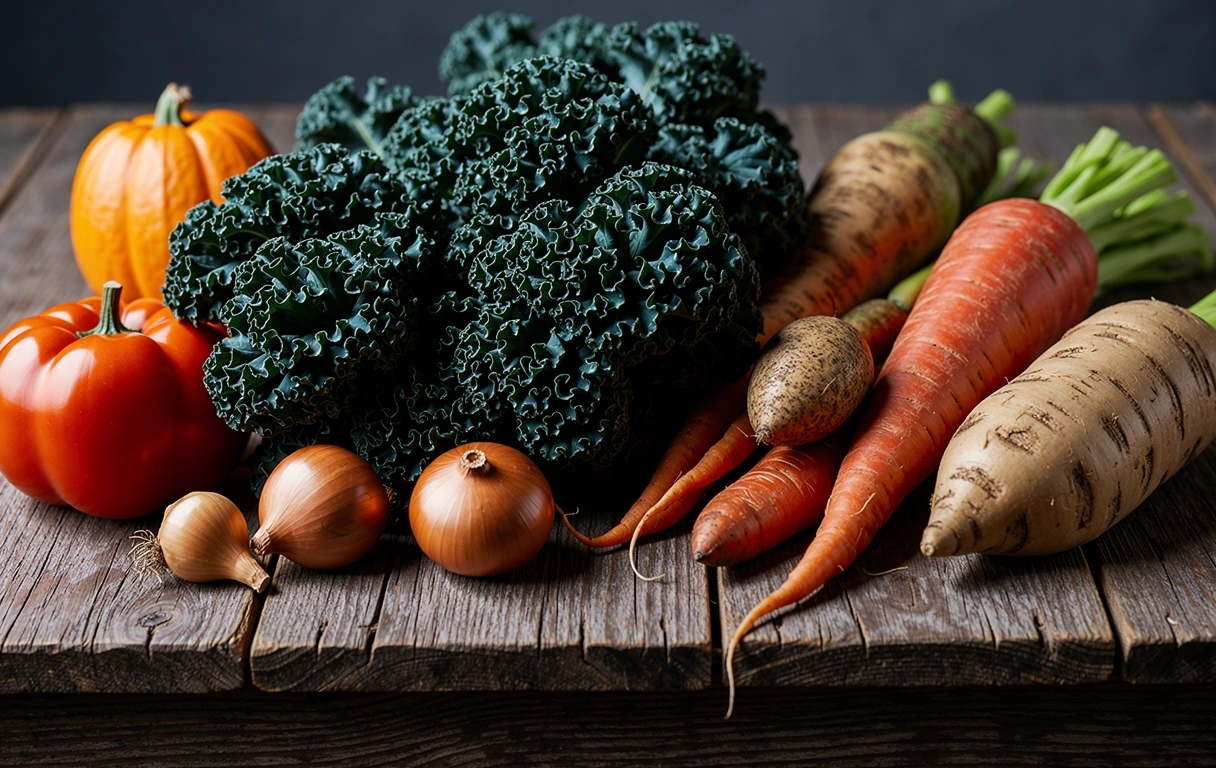 Saisonale Gemüseauswahl